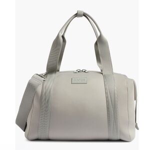 Dagne Dover Landon Large Carryall Duffle Bag in Sage Gray